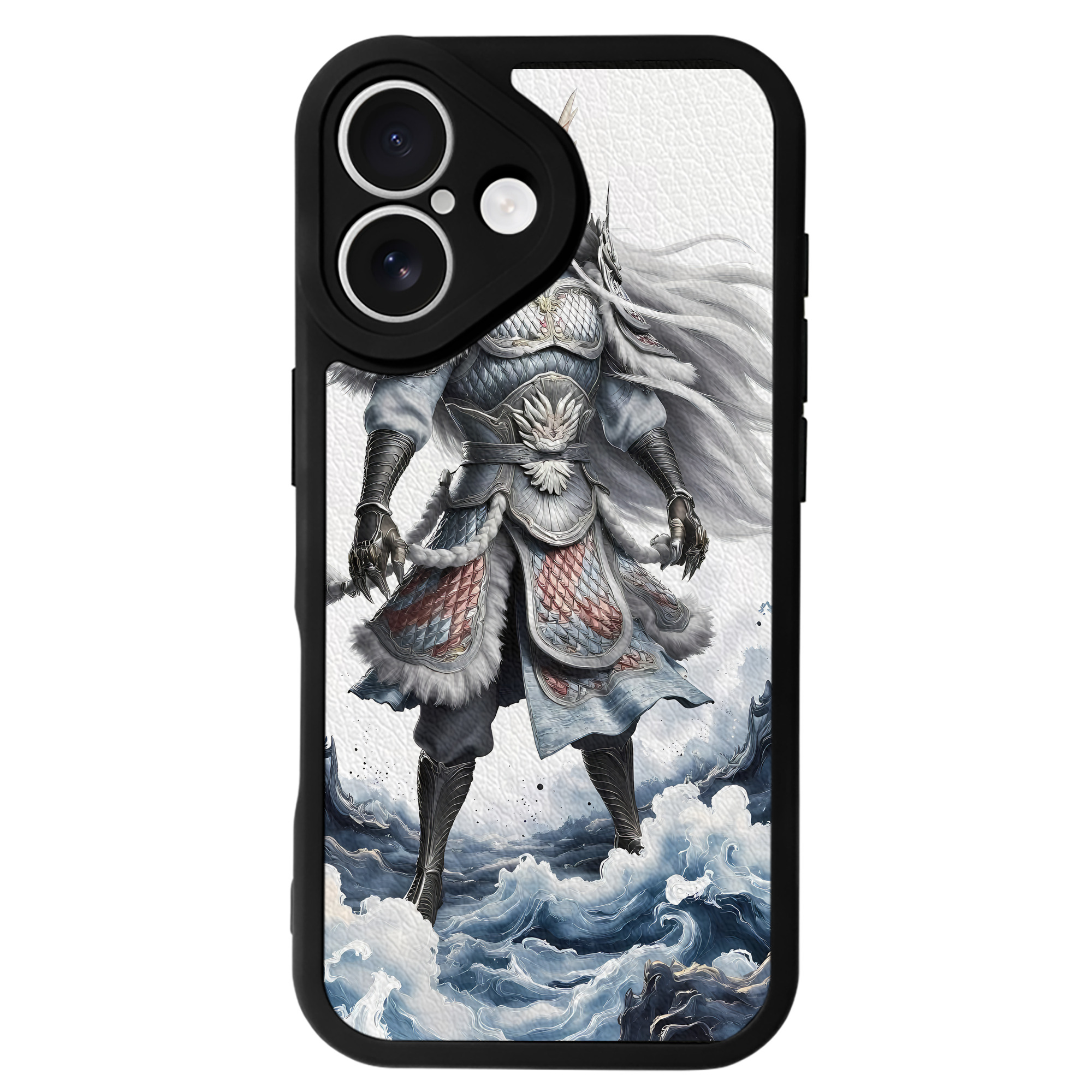 （画像用） Ne Zha 2 ナタ 魔童の大暴れ 【iPhone 16シリーズ対応】シリコンスマホケース（レザー調） 材質：シリコン